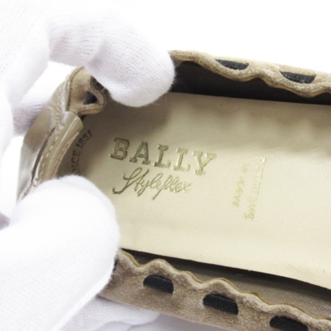 バリー BALLY バレエシューズ ブラウン系 35.5 22.5cm 6