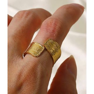 セオリー(theory)の【Design gold ring】#648 18k SALE‼️(リング(指輪))