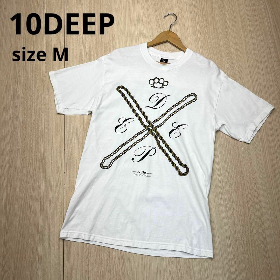 10 DEEP テンディープ ボーダー プルオーバー パーカー XXL