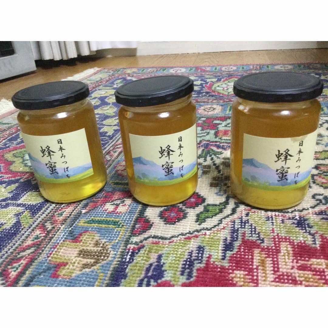 日本ミツバチ純粋垂れ蜜　440g 3個 | フリマアプリ ラクマ