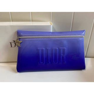 ディオール(Christian Dior) ポーチ(レディース)（ブルー・ネイビー ...