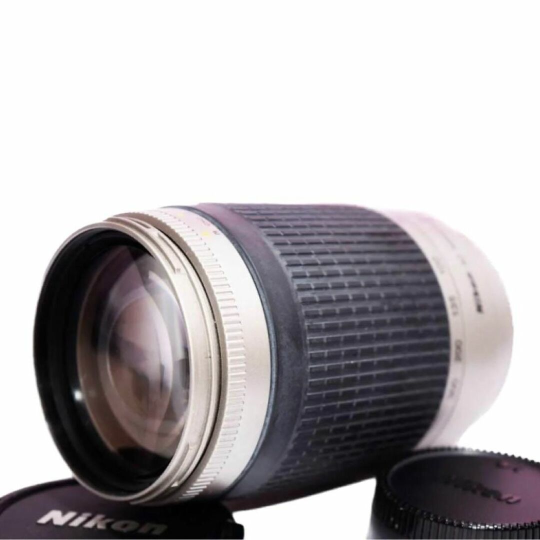 Nikon(ニコン)の❤オシャレなシルバーカラー❤ Nikon AF 70-300mm G ❤ スマホ/家電/カメラのカメラ(レンズ(ズーム))の商品写真