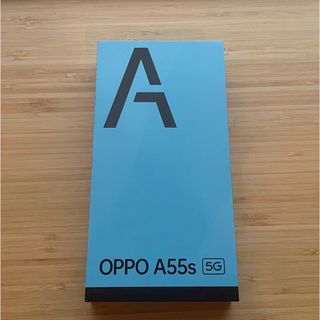 オッポ(OPPO)のOPPO A55S 5G ブラック SIMフリースマートフォン(スマートフォン本体)