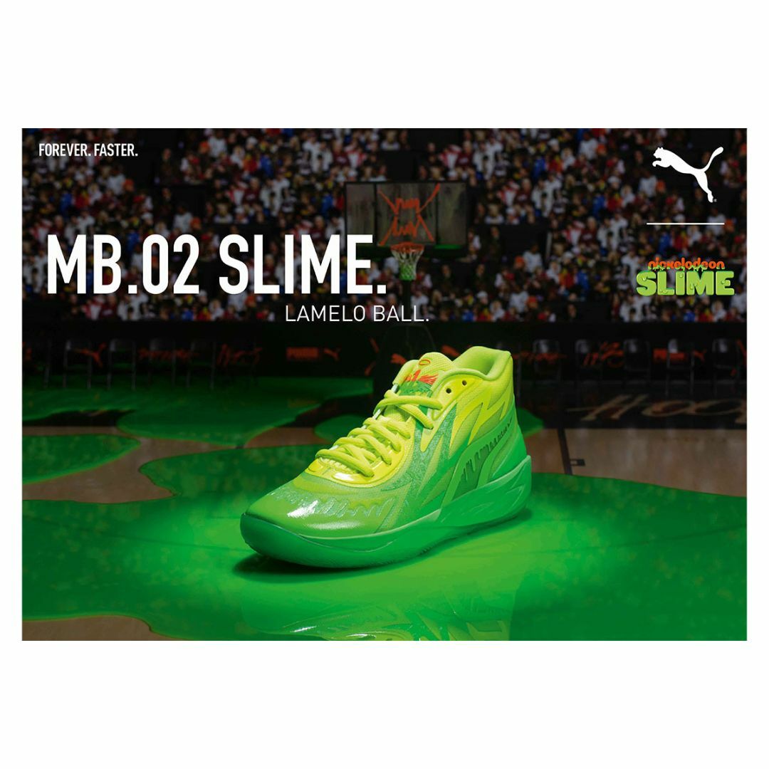 Puma プーマ MB.02 "Nickelodeon Slime" 25㎝