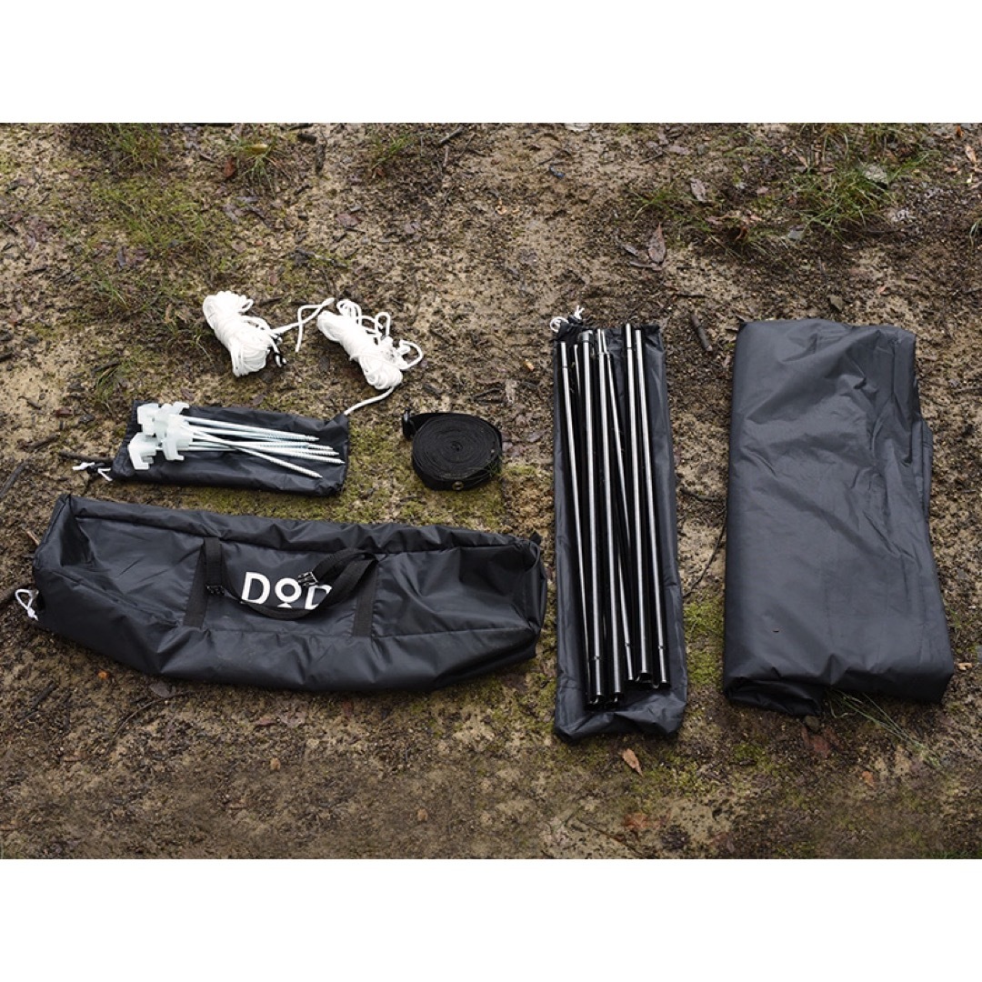 いつかのタープ DOD ブラック 【美品】 3
