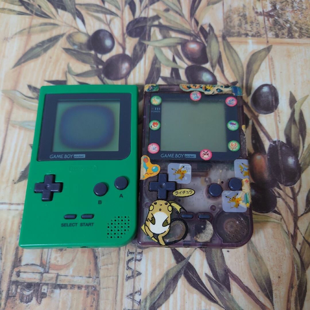 任天堂 GAME BOY pocket ＋ 専用カートリッジ５個