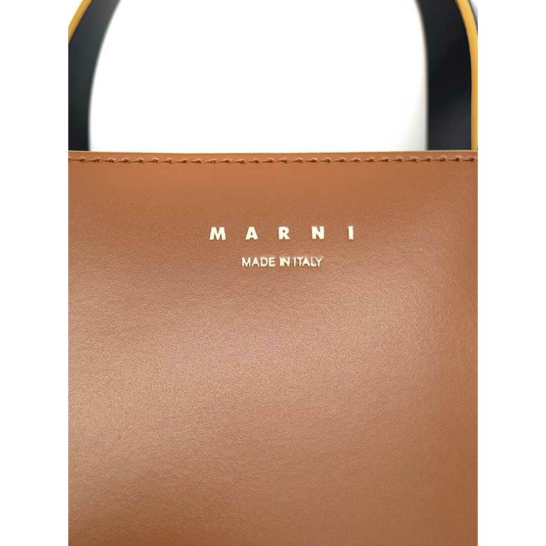 マルニ 20AW MUSEO ミュゼオ 2WAY レザーショルダートートバッグ