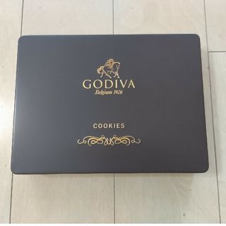 ゴディバ(GODIVA)の【ゴディバ】クッキー缶(小物入れ)