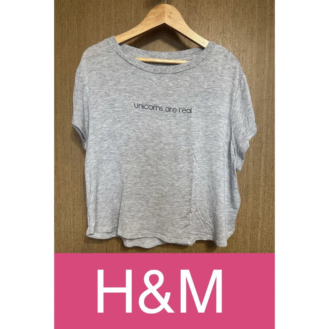 H&M(エイチアンドエム)のH&M レディース Tシャツ レディースのトップス(Tシャツ(半袖/袖なし))の商品写真