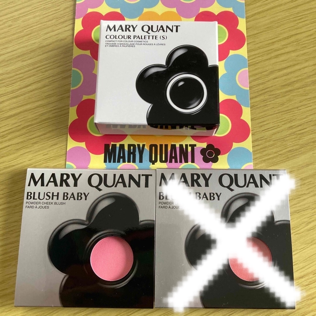 MARY QUANT - マリークワント チーク&パレットセットの通販 by