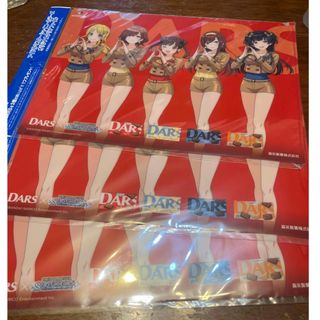 モリナガセイカ(森永製菓)のDARS × アイドルマスターシャイニーカラーズ コラボ クリアファイル　3枚　(クリアファイル)