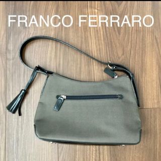 フランコフェラーロ(FRANCO FERRARO)のFRANCO FERRARO フランコフェラーロ ハンドバッグ カーキ(ハンドバッグ)