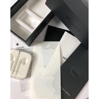 アイフォーン(iPhone)のアップル　空箱　iPhone５　ブラック(その他)