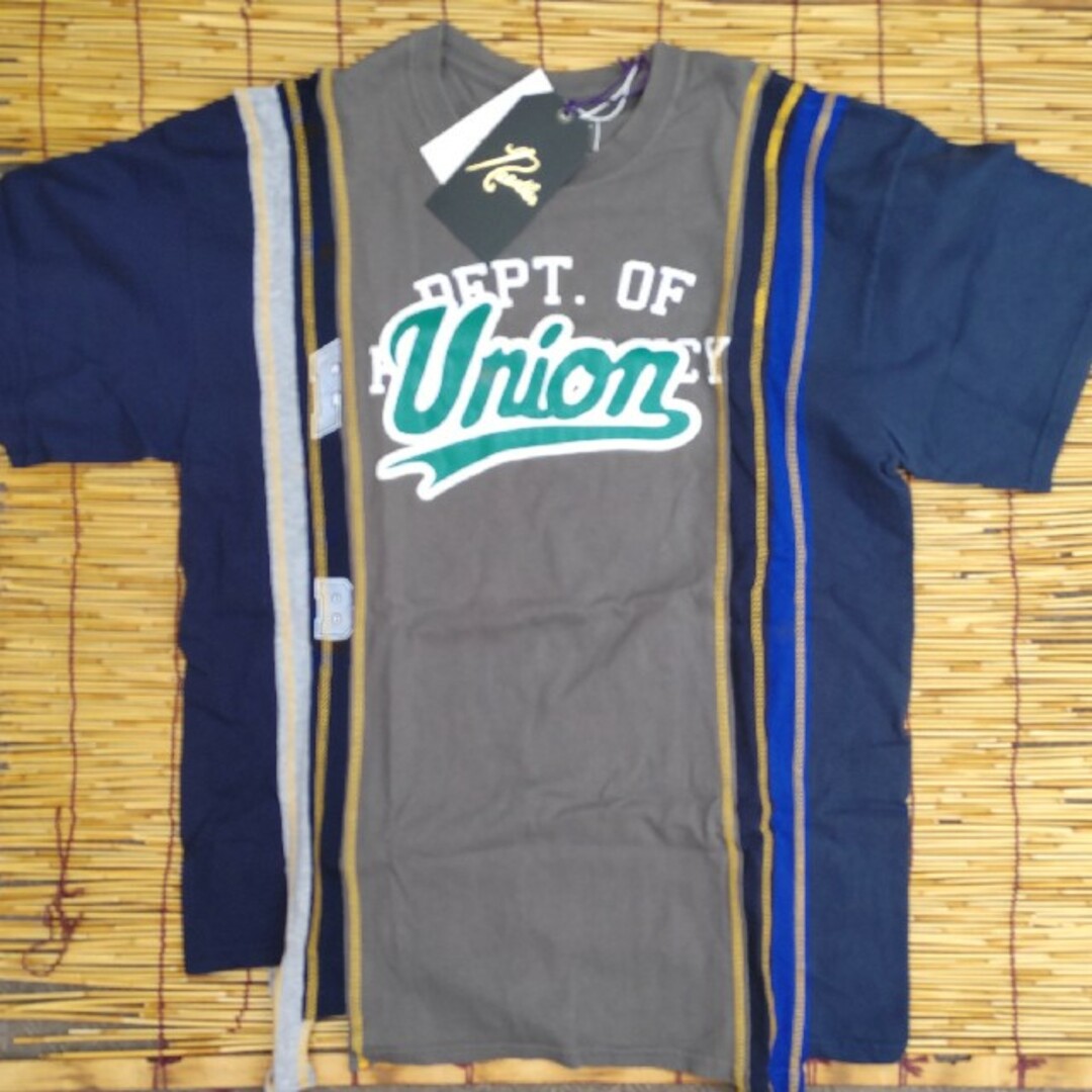 Lサイズ UNION NEEDLES Rebuild 7 Cuts Tシャツ