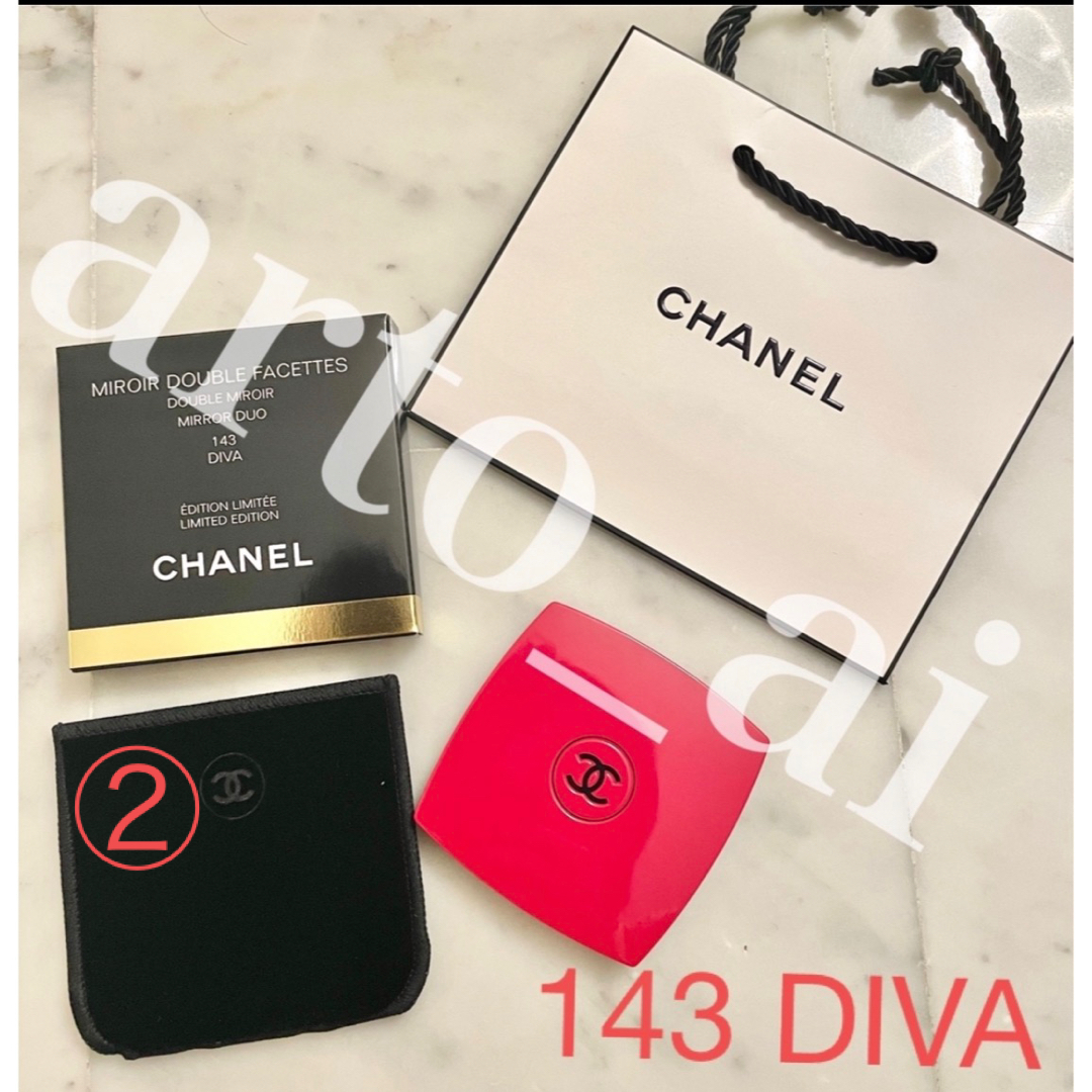 CHANEL(シャネル)の【新品】シャネル　限定ミラー　143 ドゥーブルファセット レディースのファッション小物(ミラー)の商品写真