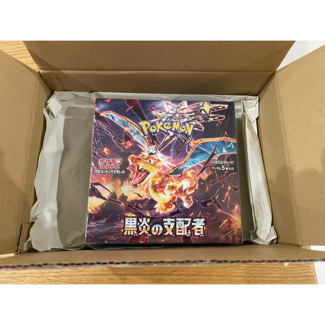 Box/デッキ/パックポケモンカード　黒炎の支配者　BOX ボックス　新品未開封