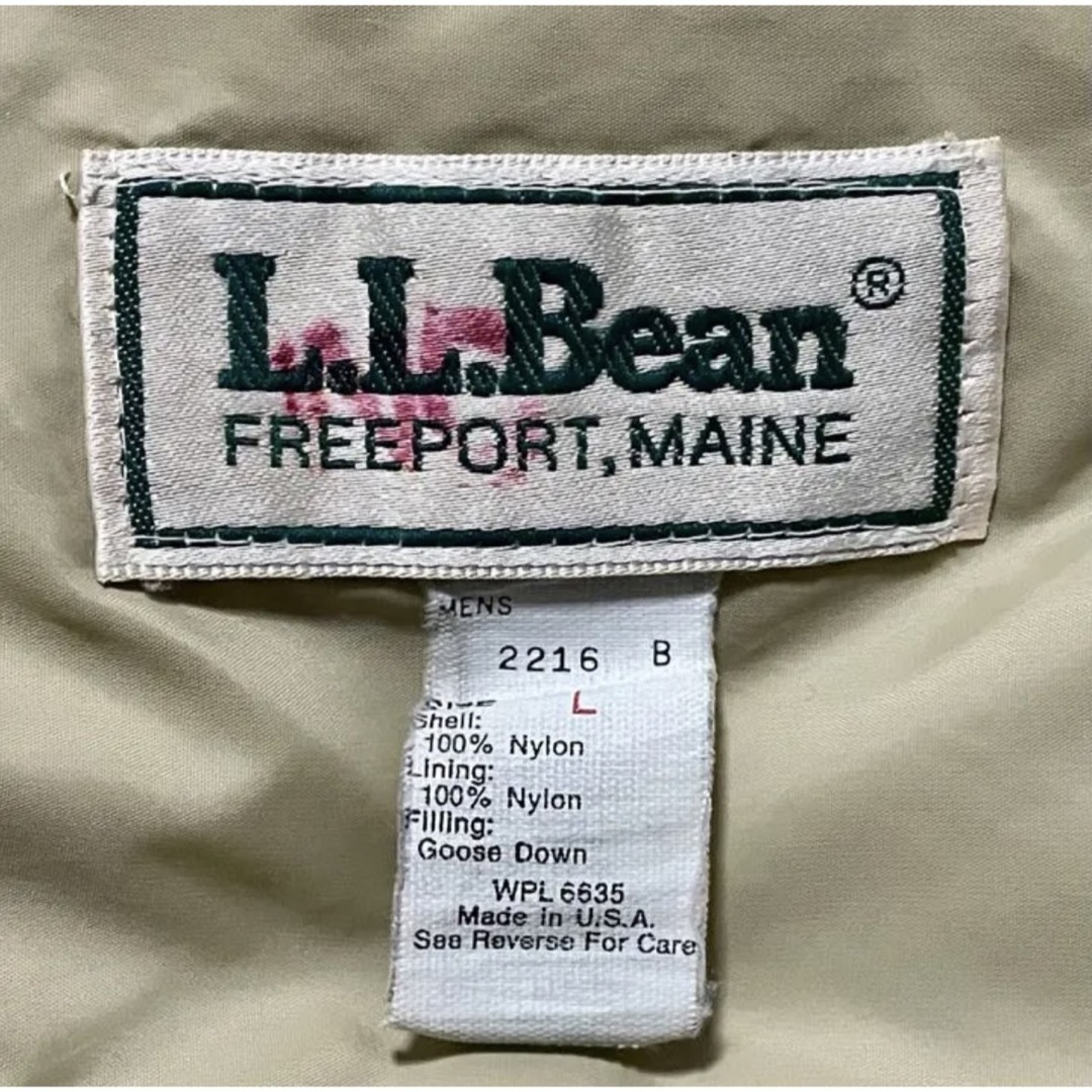 L.L.Bean(エルエルビーン)の80s LL Bean Duck Hunter Camo Down Jkt 美品 メンズのジャケット/アウター(ダウンジャケット)の商品写真