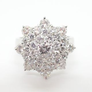 豪華ダイヤモンドリング D:2.34ct 着画あり！！(リング(指輪))