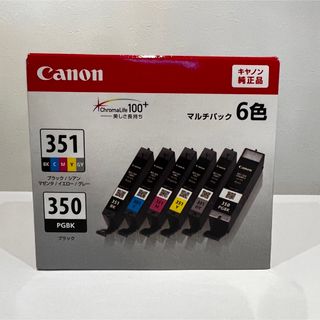 【純正品】Canon インクカートリッジ BCI-351+350/6MP(その他)