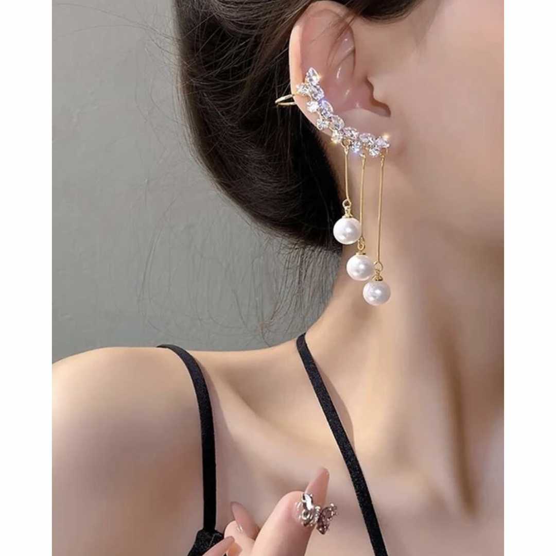 L'Appartement DEUXIEME CLASSE(アパルトモンドゥーズィエムクラス)の【Design pearl ear cuff】#078 18k  レディースのアクセサリー(イヤーカフ)の商品写真