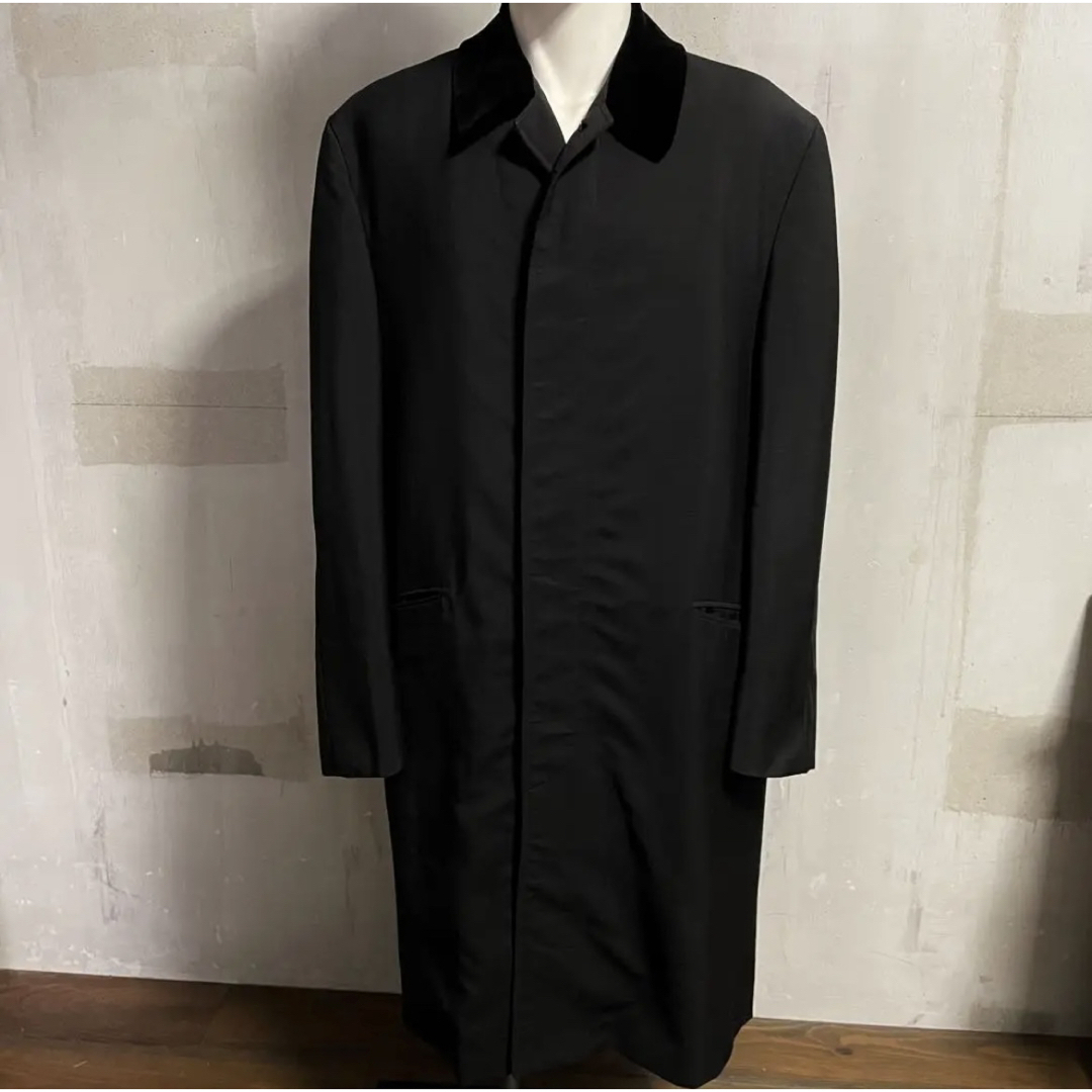 70s Burberry Black Car Coatバーバリーカーコート 希少