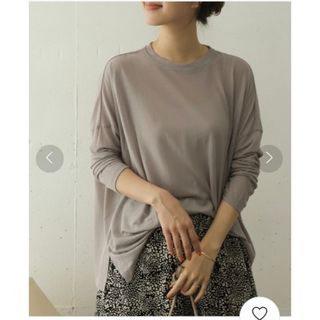 アーバンリサーチドアーズ(URBAN RESEARCH DOORS)の新品　アーバンリサーチドアーズ　シアーワイドTシャツ(カットソー(長袖/七分))