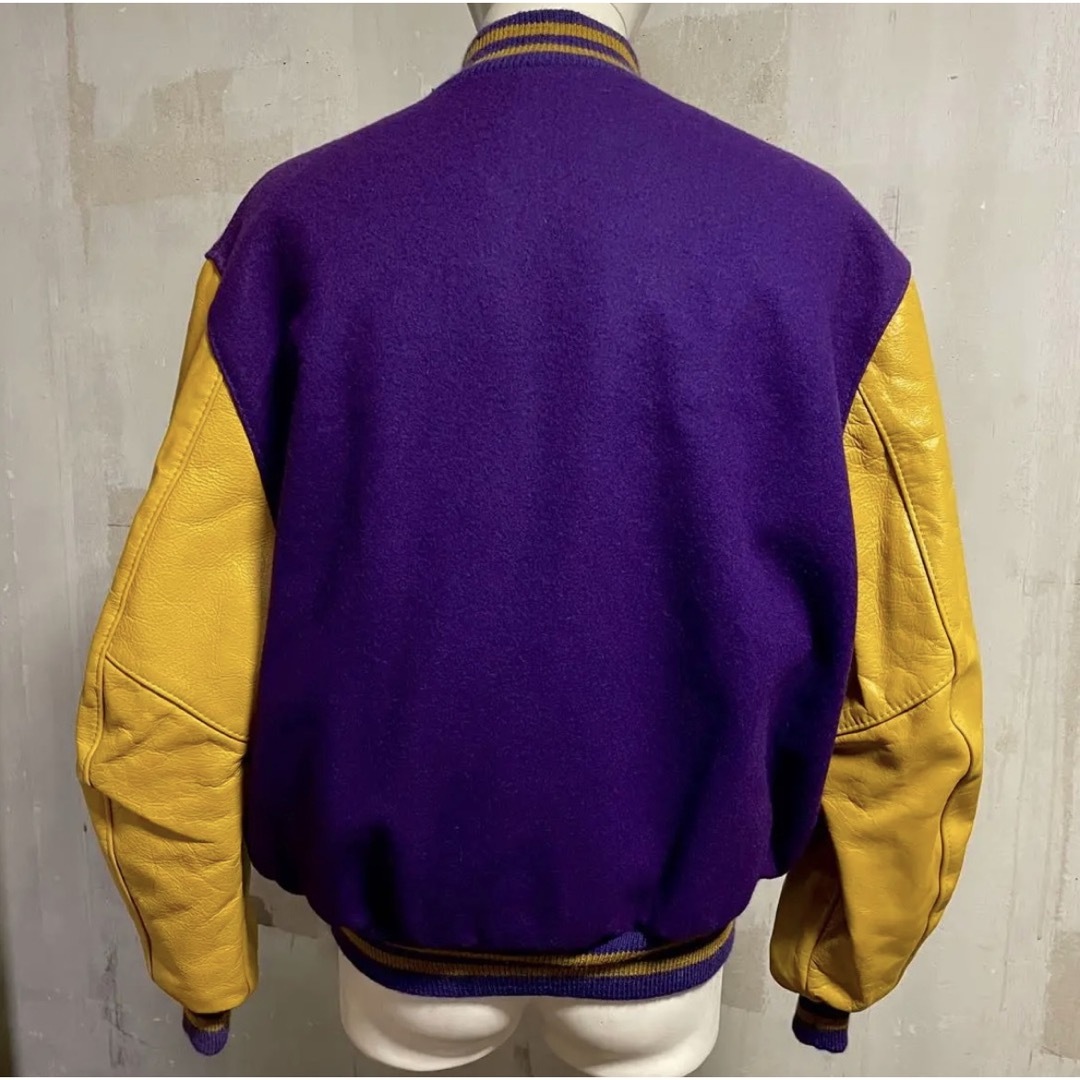 70s DeLong Varsity Jacket 米国製スタジャン 新品未使用