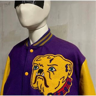 SKOOKUM - 70s DeLong Varsity Jacket 米国製スタジャン 新品未使用の