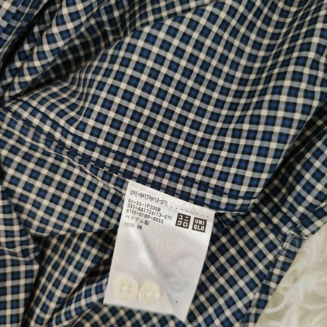 UNIQLO(ユニクロ)のUNIQLO【M】チェックシャツ　長袖　a303 メンズのトップス(シャツ)の商品写真