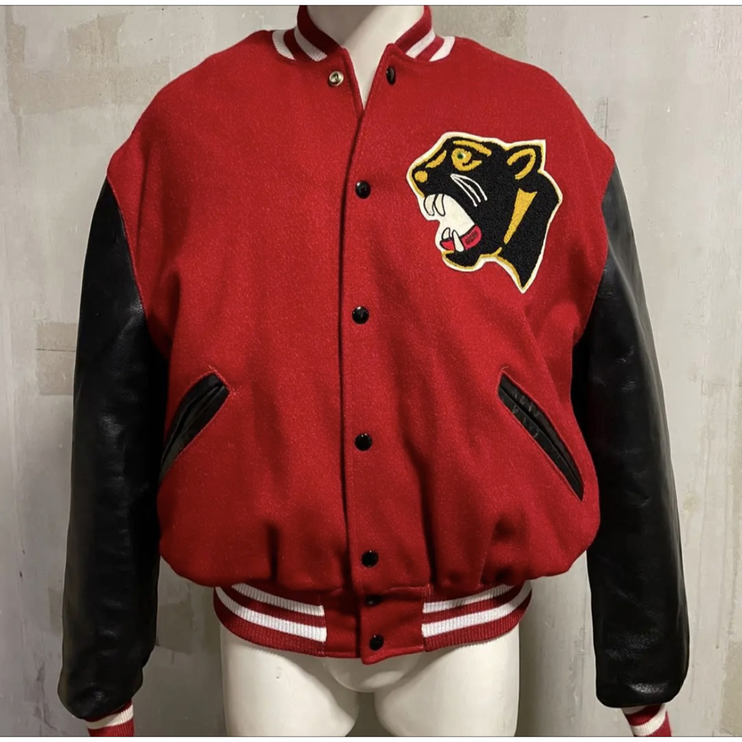 SKOOKUM(スクーカム)の70s DeLong Varsity Jacket 米国製スタジャン 新品未使用 メンズのジャケット/アウター(スタジャン)の商品写真