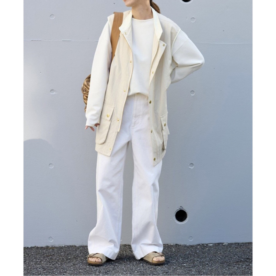 2023SSフレームワーク別注バブアーOVERSIZED VEST cotton