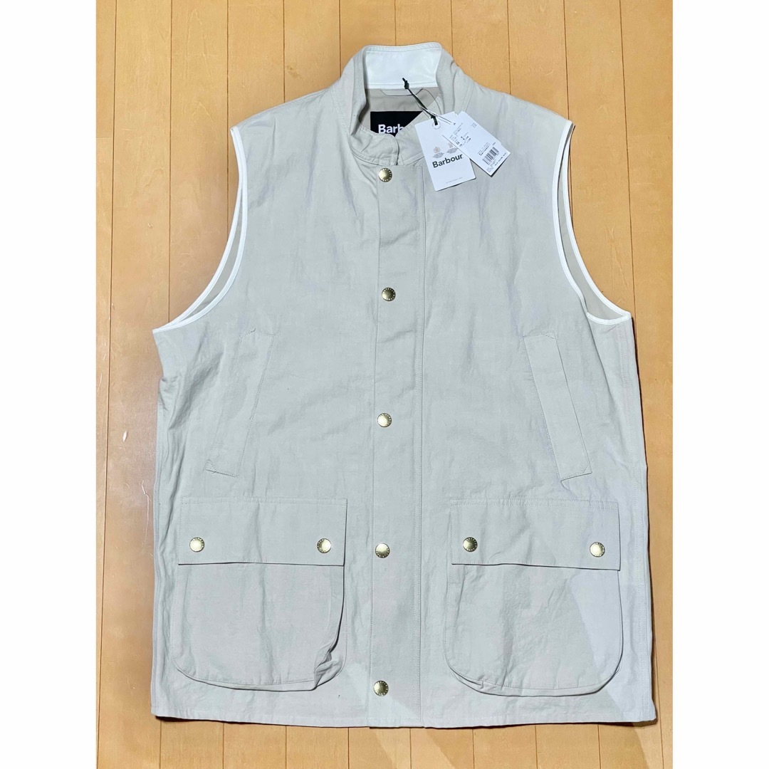 2023SSフレームワーク別注バブアーOVERSIZED VEST cotton