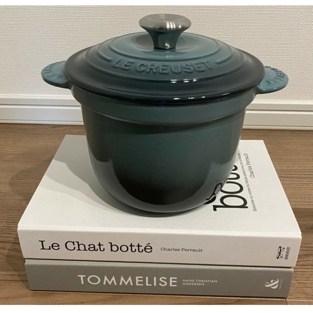 LE CREUSET - ココット エブリィ18 オーシャンの通販 by トト's shop ...