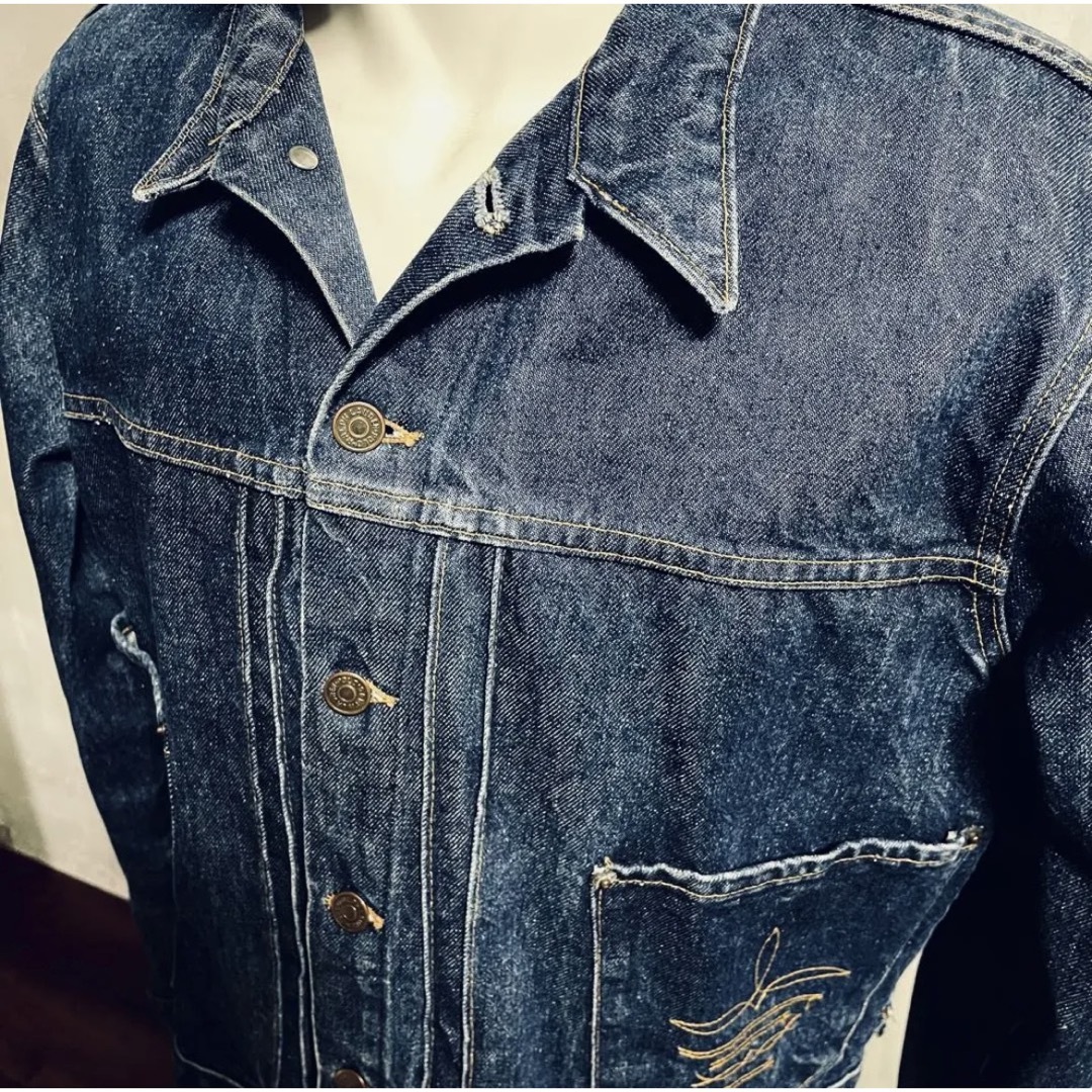 80s POLO WESTERN Denim JacketポロウエスタンGジャン