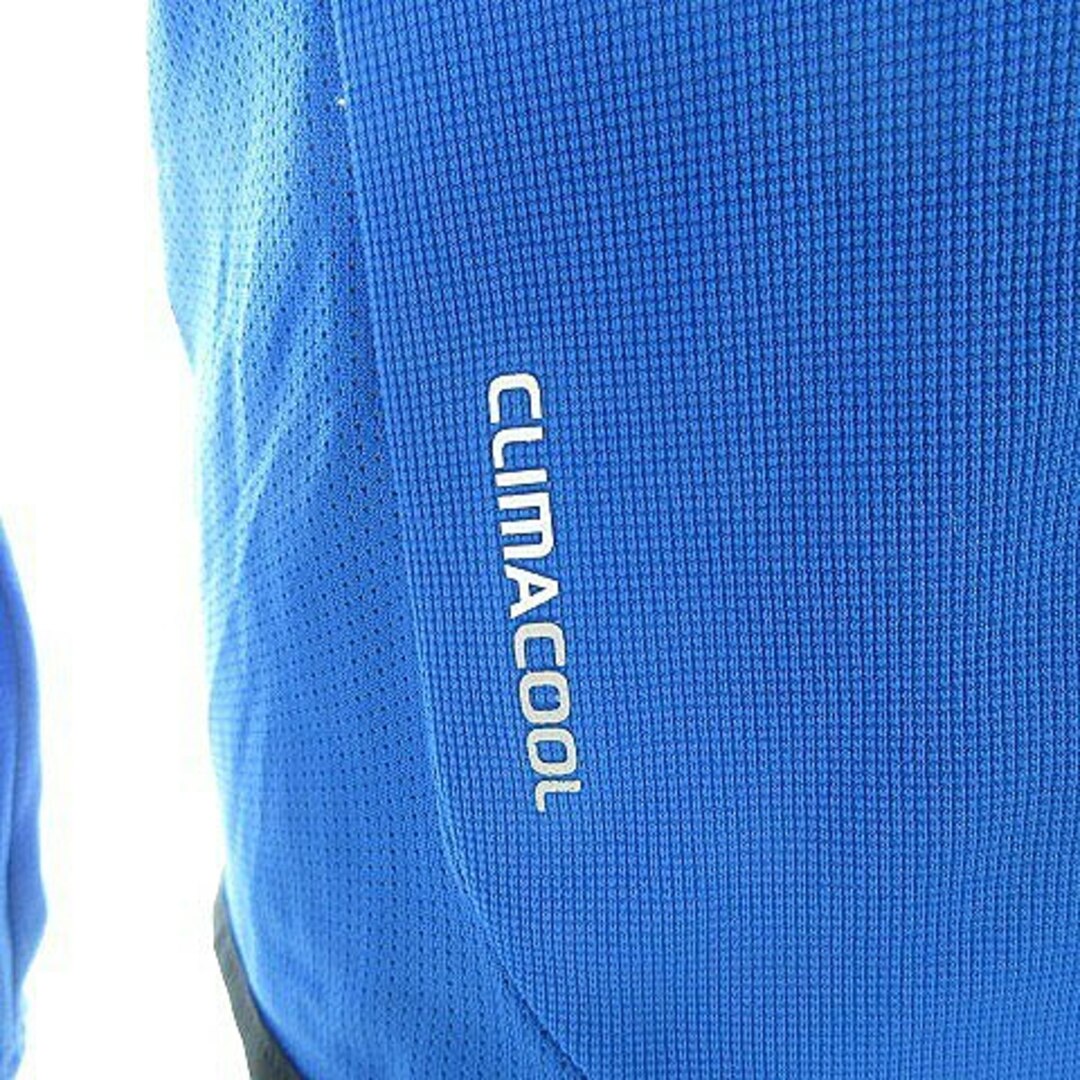 adidas(アディダス)のアディダス CLIMA COOL スポーツウェア ジャージ 長袖 ライン S 青 スポーツ/アウトドアのスポーツ/アウトドア その他(その他)の商品写真