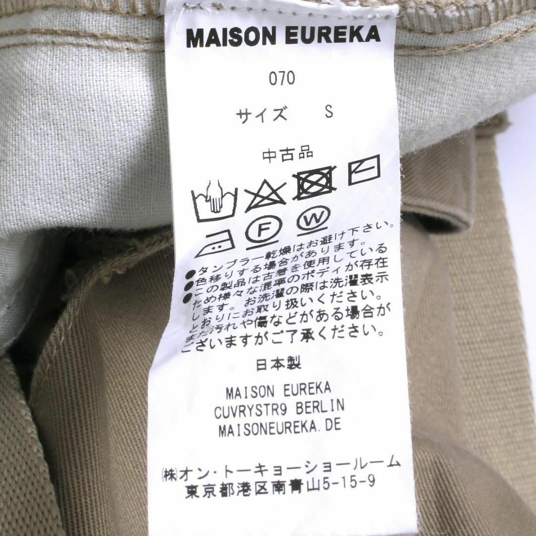 MAISON EUREKA ヴィンテージリメイクチノパンツ メゾンエウレカレディース