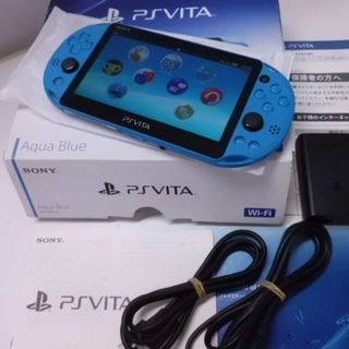 プレイステーションヴィータ(PlayStation Vita)のPSVITA PCH-2000 Aqua Blue(携帯用ゲーム機本体)