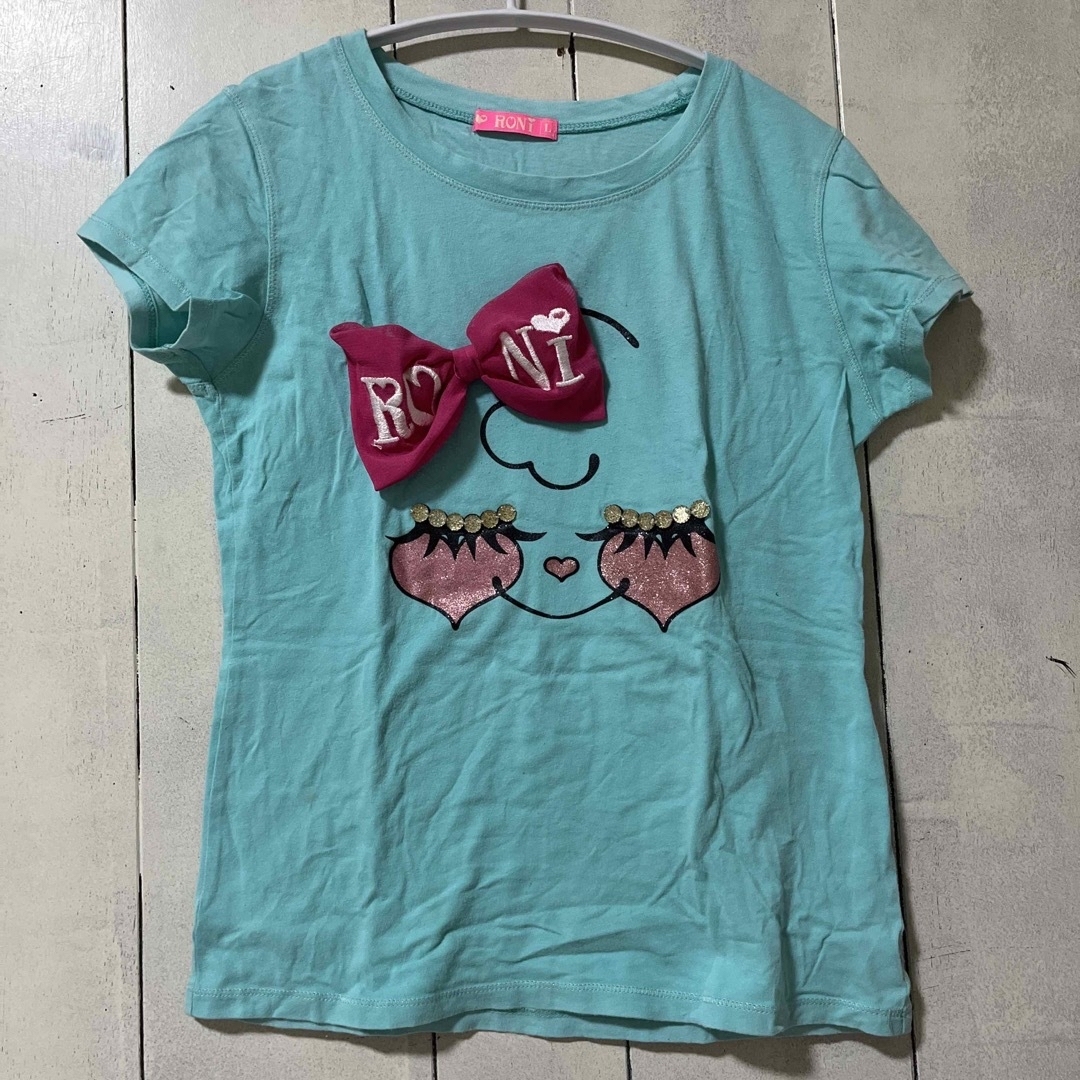 RONI(ロニィ)のroniトップスL size キッズ/ベビー/マタニティのキッズ服女の子用(90cm~)(Tシャツ/カットソー)の商品写真
