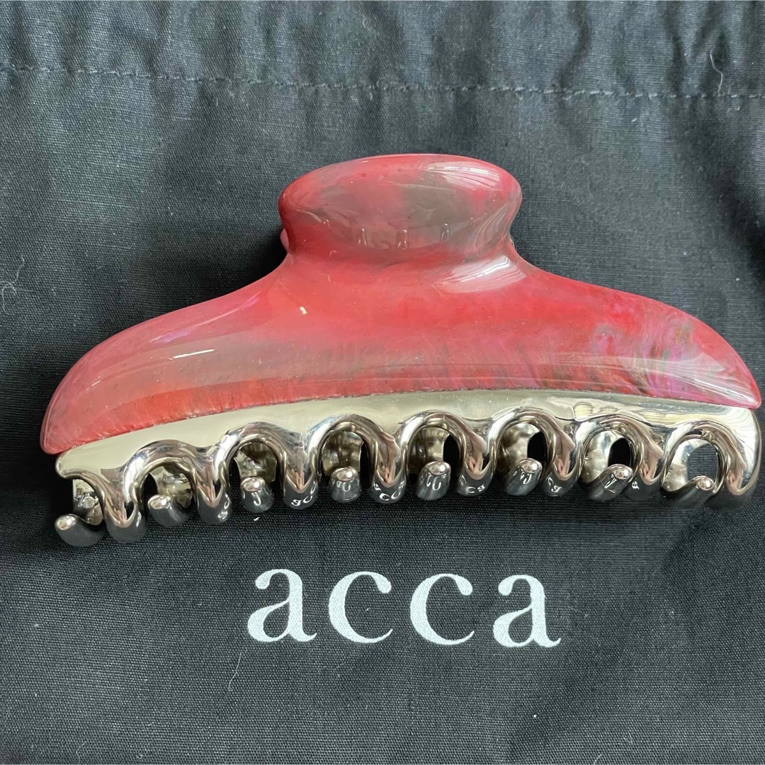 acca(アッカ)のacca バービークリップ ラージサイズ レディースのヘアアクセサリー(バレッタ/ヘアクリップ)の商品写真