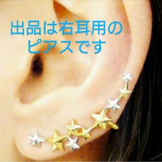 エテ(ete)のete×一ツ山佳子×Cry. コラボ☆流れ星ピアス(ピアス)