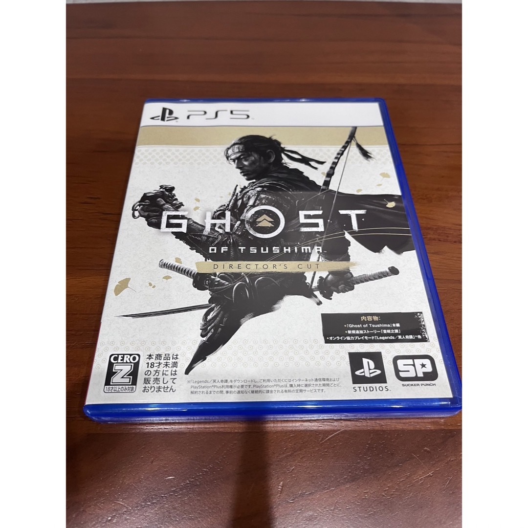 PlayStation(プレイステーション)のGhost of Tsushima  ゴーストオブツシマ ディレクターズカット  エンタメ/ホビーのゲームソフト/ゲーム機本体(家庭用ゲームソフト)の商品写真