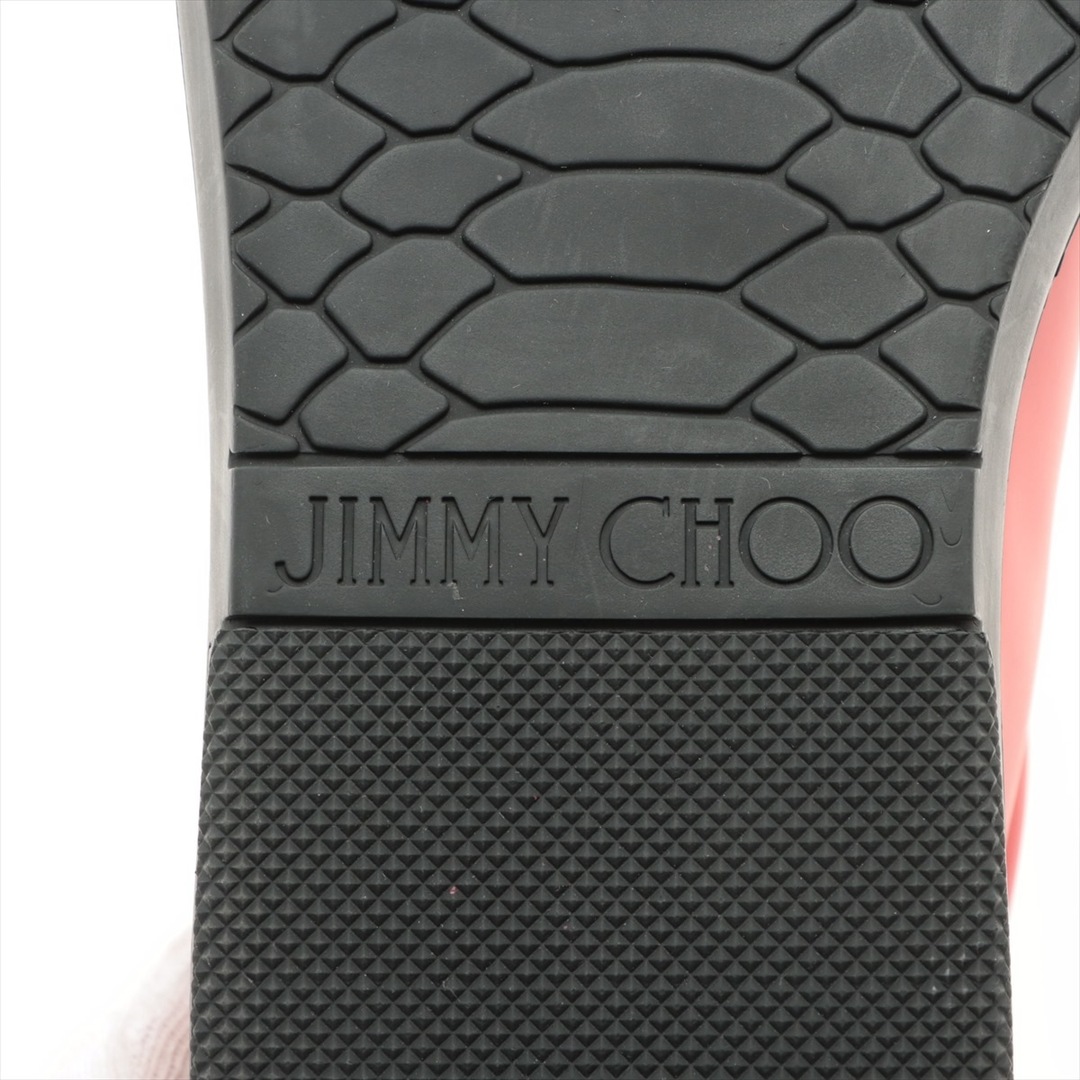 JIMMY CHOO(ジミーチュウ)のジミーチュウ  レザー 43 レッド メンズ スニーカー メンズの靴/シューズ(スニーカー)の商品写真