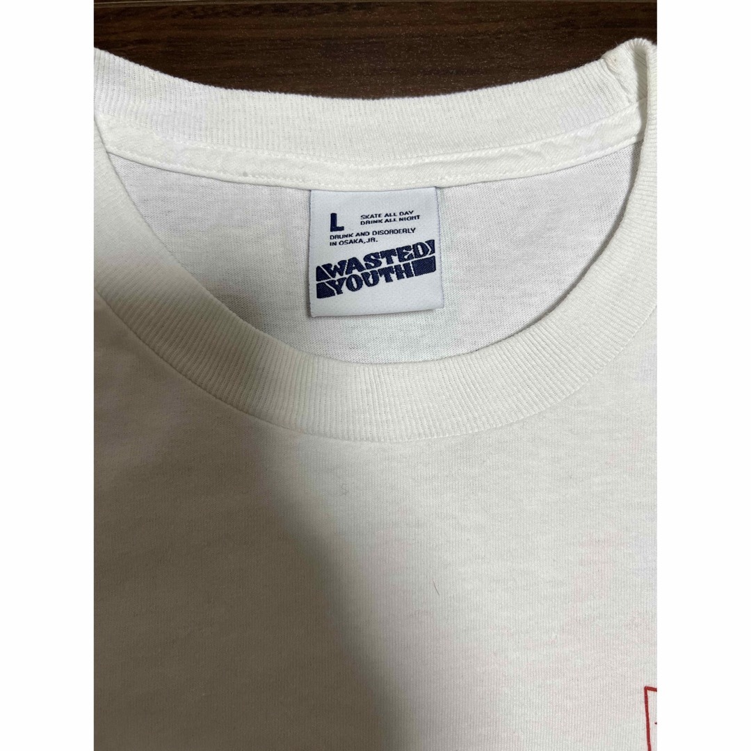 GDC(ジーディーシー)のWasted Youth Tee L WHITE ② メンズのトップス(Tシャツ/カットソー(半袖/袖なし))の商品写真