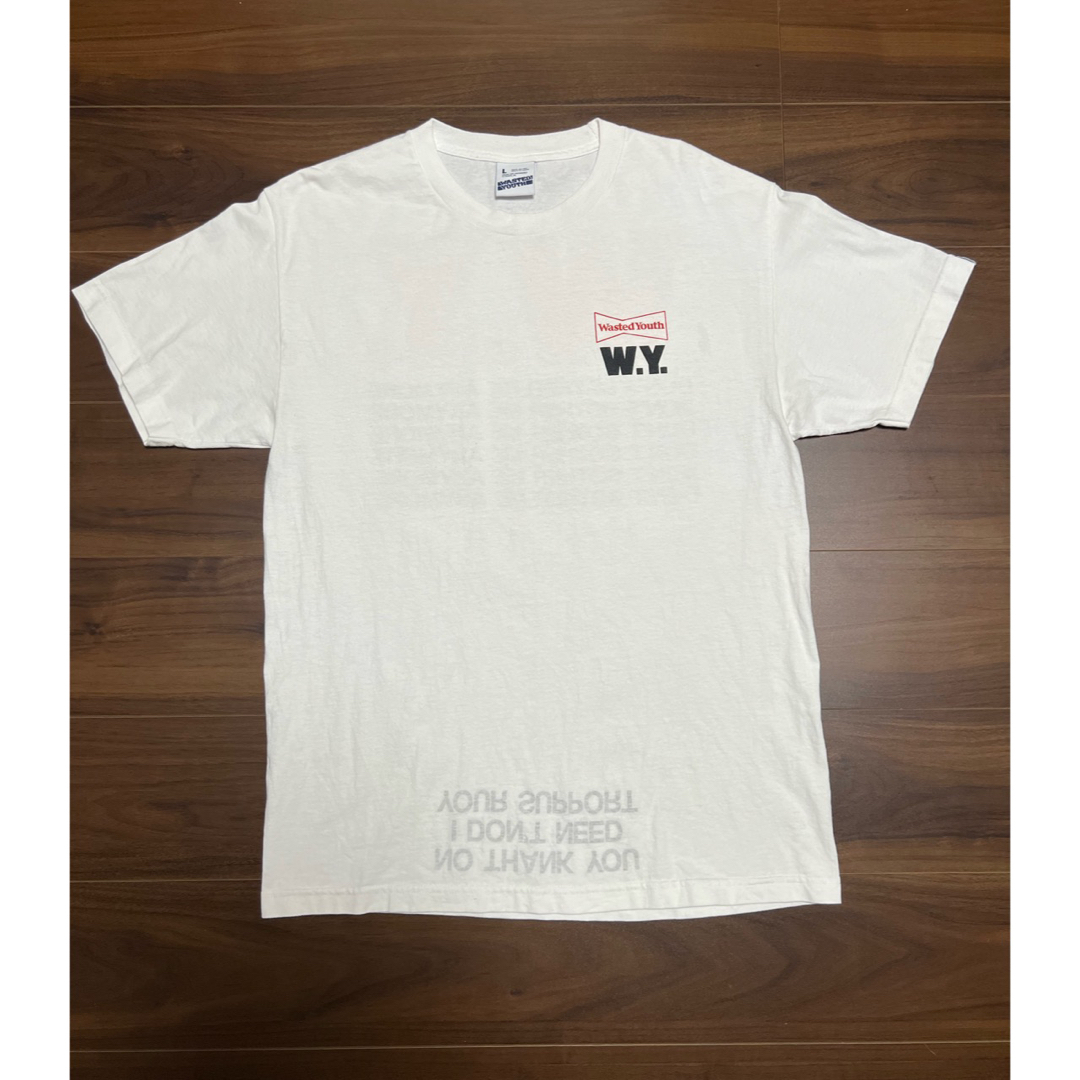 GDC(ジーディーシー)のWasted Youth Tee L WHITE ② メンズのトップス(Tシャツ/カットソー(半袖/袖なし))の商品写真