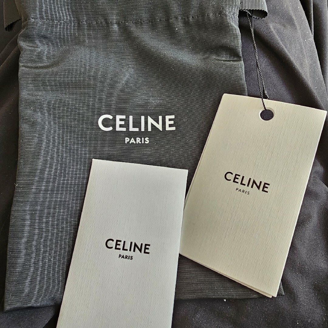 CELINE セリーヌ トリオンフ フック付き コイン & カードポーチ 6