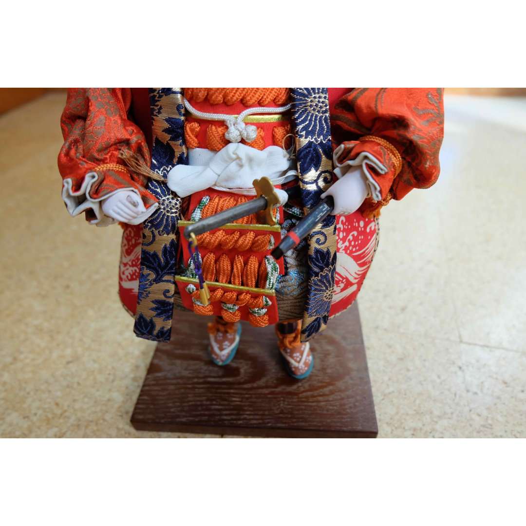 時代物 五月人形 京都人形師 桃太郎 江戸-明治 玉眼 日本人形 古美術