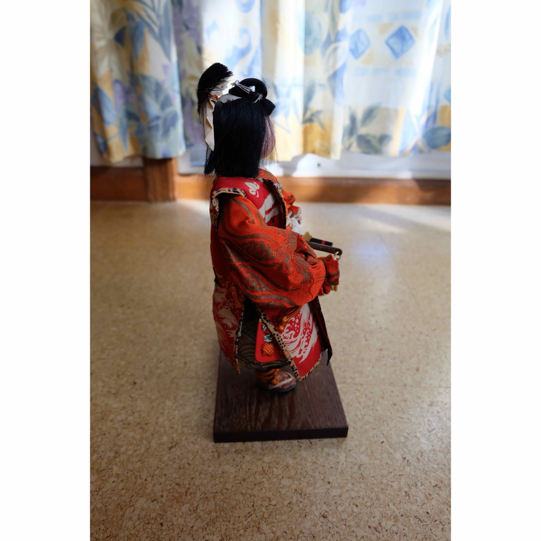 時代物 五月人形 京都人形師 桃太郎 江戸-明治 玉眼 日本人形 古美術