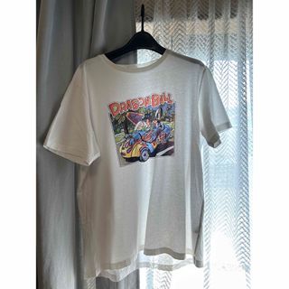 ジーユー(GU)のジーユー GU ドラゴンボール DRAGON BALL Tシャツ 半袖 白 XL(Tシャツ/カットソー(半袖/袖なし))