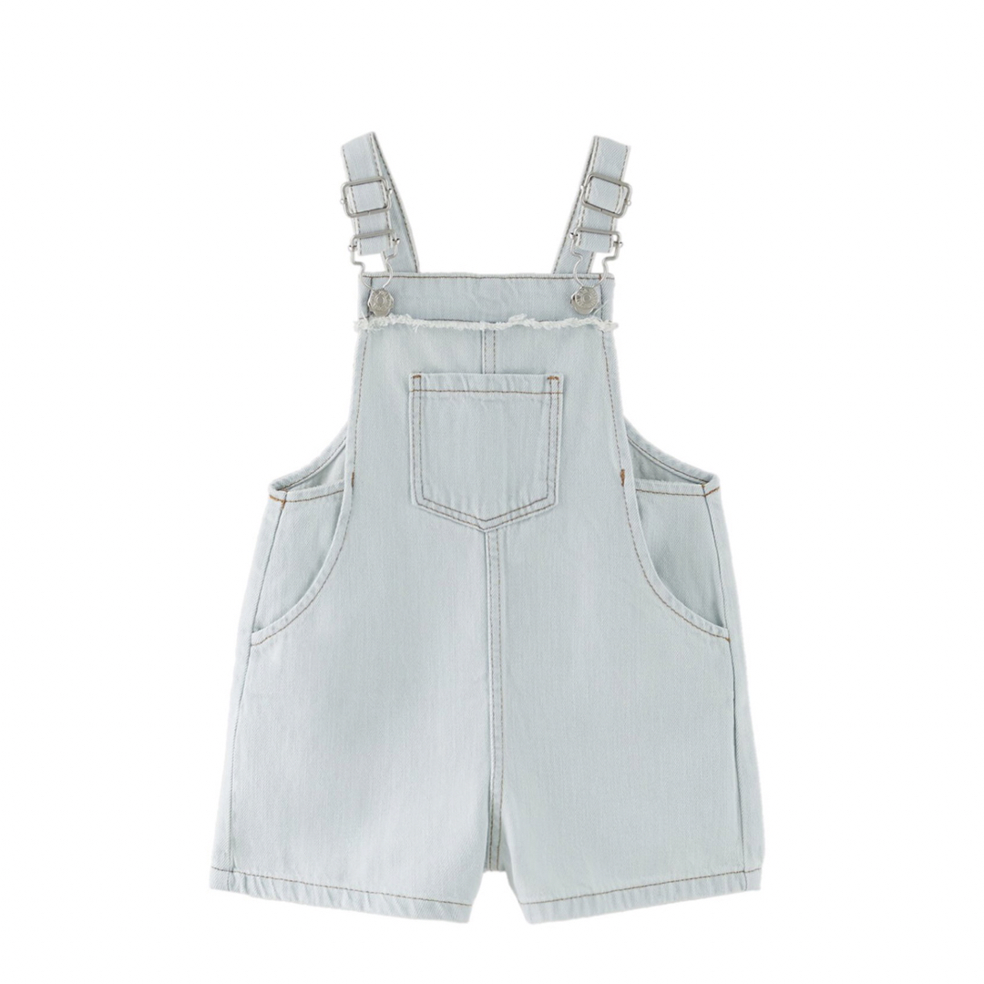 ZARA KIDS(ザラキッズ)のZARA キッズ　デニム　サロペット　9m-12m 80cm キッズ/ベビー/マタニティのベビー服(~85cm)(ロンパース)の商品写真