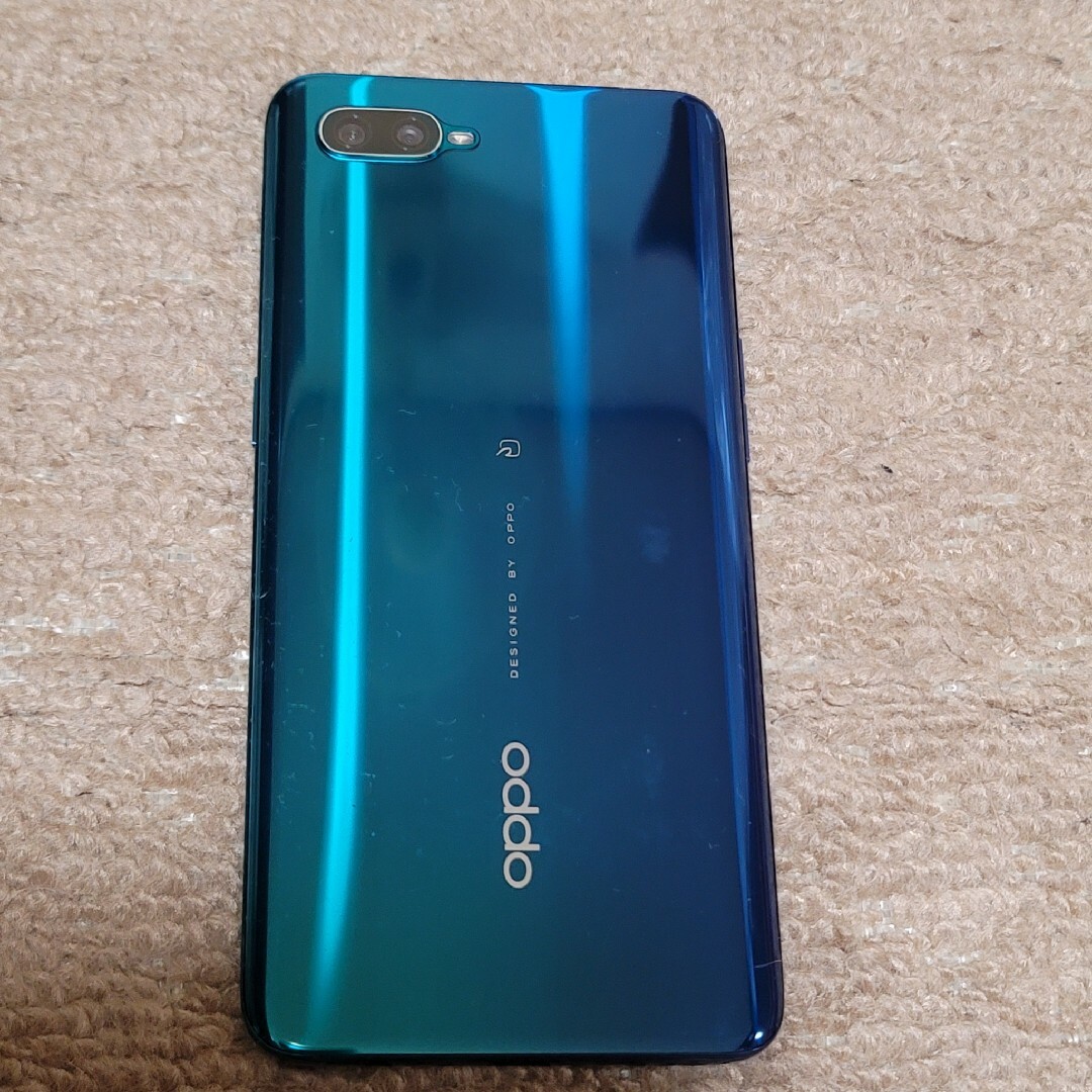 OPPO(オッポ)のOPPO Reno A 128GB ブルー CPH1983 スマホ/家電/カメラのスマートフォン/携帯電話(スマートフォン本体)の商品写真